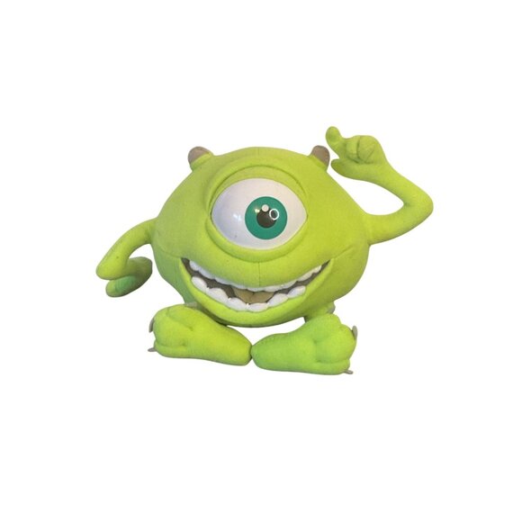 Disney Monsters Inc Sulley & Mike Wazowski Plush Stuffed Animal Set - Picture 3 of 10